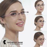 3 Pack Blue Light Blocking Reading Glasses for Women