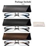 Lcbestbro 1.0 Blue Light Blocking Reading Glasses