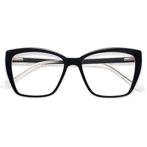 Stylish TR90 Oversized Blue Light Reading Glasses