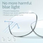 Blue Light Blocking Reading Glasses - 3 Pack