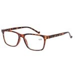 5-Pack Comfortable Reading Glasses for Men & Women