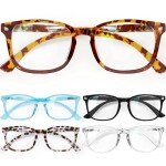 5 Pack Blue Light Blocking Reading Glasses