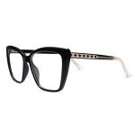 Stylish TR90 Oversized Blue Light Reading Glasses