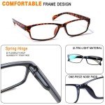 6-Pack Blue Light Blocking Reading Glasses