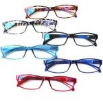 6-Pack Blue Light Blocking Reading Glasses