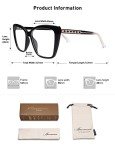 Stylish TR90 Oversized Blue Light Reading Glasses