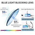 Men's Lightweight Blue Light Blocking Reading Glasses