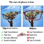 Kerecsen Blue Light Blocking Reading Glasses 6 Pack