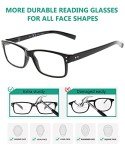 Eyekepper 5 Pack Classic Men's Reading Glasses +1.50