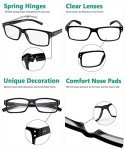 Eyekepper 5 Pack Classic Men's Reading Glasses +1.50