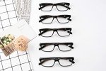 Eyekepper 5 Pack Classic Men's Reading Glasses +1.50