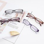 Stylish Women's 4-Pack Reading Glasses, 3.50 Strength