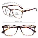 Stylish Blue Light Blocking Reading Glasses for Women