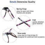 Stylish Blue Light Blocking Reading Glasses for Women