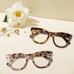 Oversized Retro Blue Light Blocking Reading Glasses