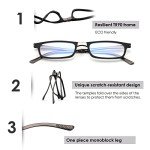 Folding Blue Light Blocking Reading Glasses - 1.5x