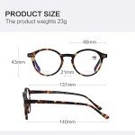 Zenottic Blue Light Blocking Reading Glasses 2.5x
