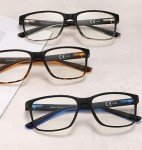Men's Blue Light Blocking Reading Glasses - 3 Pack