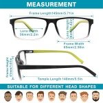 4 Pack Blue Light Blocking Reading Glasses 1.75