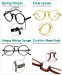 Eyekepper 4-Pack Round Reading Glasses +3.50