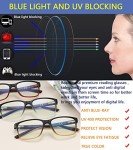 Men's 4-Pack Stylish Blue Light Reading Glasses