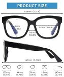 3 Pack Oversized Blue Light Blocking Reading Glasses