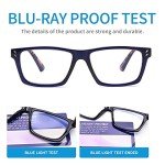 Blue Light Blocking Reading Glasses - 5 Pack