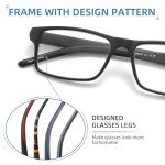 4 Pack Blue Light Blocking Reading Glasses