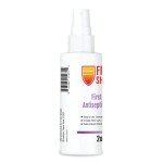 First Shield First Aid Antiseptic Spray, Wound Cleaner, Benzalkonium Chloride for Minor Cuts, Scrapes and Burns – 2 Oz, 3 Count