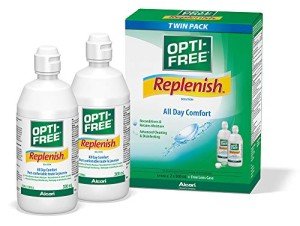 OPTI-FREE® Replenish Contact Lens Solution Twin Pack