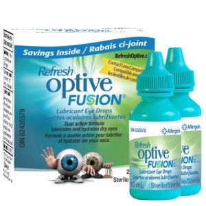 Refresh Optive Fusion Dry Eye Relief Drops