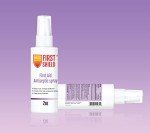 First Shield First Aid Antiseptic Spray, Wound Cleaner, Benzalkonium Chloride for Minor Cuts, Scrapes and Burns – 2 Oz, 3 Count