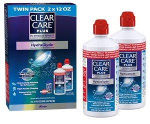 Clear Care Plus Cleaning Solution Twin Pack, 12 Oz