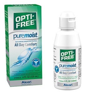Opti-Free Puremoist Contact Lens Solution, 4 Fl Oz