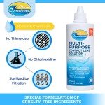Clear Conscience Multi-Purpose Solution for Contacts, 12oz