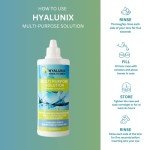 Hyalunix Multi-Purpose Contact Lens Solution, 2-Pack