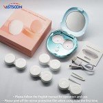 Portable Ultrasonic Contact Lens Cleaner Kit - Blue