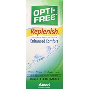 Opti-Free Replenish Contact Lens Solution, 4 Oz
