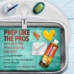 Betadine Antiseptic First Aid Spray, Povidone-iodine 5%, Infection Protection, Kills Germs In Minor Cuts Scrapes And Burns, No Sting Promise, No Alcohol or Hydrogen Peroxide, 3 FL OZ