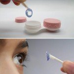 Vastsoon Cute Travel Contact Lens Case and Cleaner