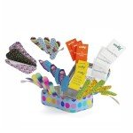 Welly First Aid Kit - Adhesive Bandages in Flexible Fabric and Waterproof, Singe Use Ointments (Triple Antibiotic, Cleansing Wipes and Hydrocortisone) - 70 Count