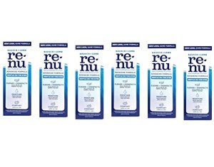 Bausch + Lomb Renu Advanced Solution Pack of 6