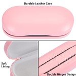 Pink 2-in-1 Contact Lens and Glasses Case