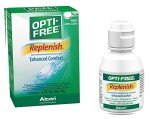 OPTI-FREE Replenish Contact Lens Solution, 2 oz Pack