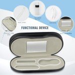 Portable 2-in-1 Contact Lens and Glasses Case