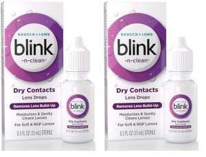 Blink-N-Clean Rewetting Drops for Contact Lenses
