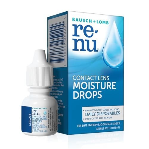 Bausch + Lomb Renu Lubricating Eye Drops 0.27 Oz