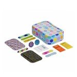 Welly First Aid Kit - Adhesive Bandages in Flexible Fabric and Waterproof, Singe Use Ointments (Triple Antibiotic, Cleansing Wipes and Hydrocortisone) - 70 Count