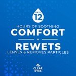 Clear Eyes Contact Lens Relief Drops - 0.5 Oz, 2 Pack