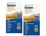 Bausch & Lomb Boston Simplus Travel Kit, 2 Pack